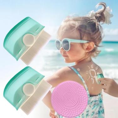 Imagem de Pincel Aplicador de Protetor Solar MAKIOTEKO, Kit com 2 Unidades e Cap