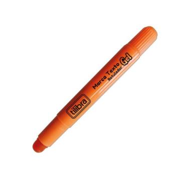Imagem de Marca Texto Escolar Gel Rotulador Cores Sortidas Tilibra, LARANJA
