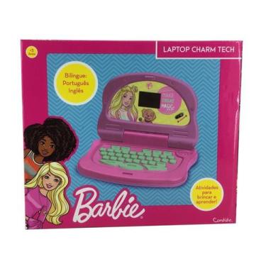 Imagem de Laptop Educativo Infantil Barbie Charm Bilingue - Candide
