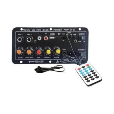 Imagem de Amplificador De Carro Bluetooth De Alta Potência 12V 24V Com Display D
