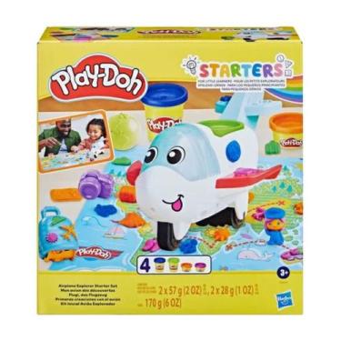 Imagem de Massinha Play-doh Conjunto Avião Explorador - Hasbro F8804