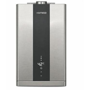Imagem de Aquecedor de Água a Gás Natural Komeco 21 Litros G2 Digital Inox