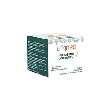 Imagem de Agulha Para Acupuntura 0.25 X 40mm Uniqmed - 1000 Unidades