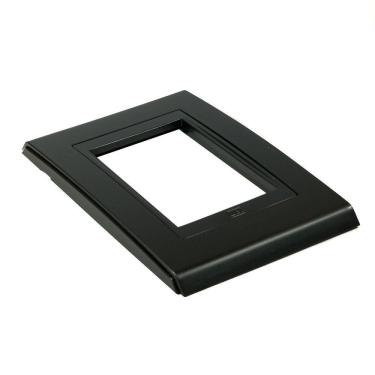 Imagem de Placa 4x2 3 Posiçoes Refinatto Weg Preto