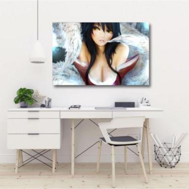 Imagem de Quadro decorativo LOL - Jogos Online - Tela em Tecido 1