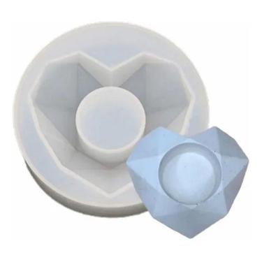 Imagem de Molde De Silicone Vaso Coração, Gesso, Resina, Confeitaria, Biscuit Molds Planet