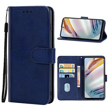 Imagem de YUNCHAO Caixa de telefone Para Motorola Moto G60 / G40 Fusion Leather Phone capa para celular