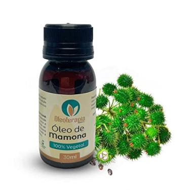 Imagem de Óleo vegetal de Mamona (Rícino) 100% natural prensado a frio/uso cosmético e terapêutico (30 mL)