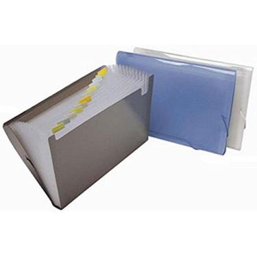 Imagem de Pasta Sanfonada Com Elástico A4 Cristal 1/31 Golden Kraft