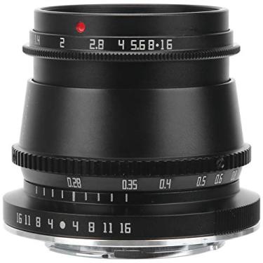 Imagem de Lente de câmera, lente principal manual de retrato de resistência à oxidação para GH5 para GX8 para GM10