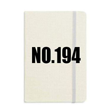 Imagem de Lucky No.194 Número Nome Notebook Capa Rígida Diário Clássico A5 Presente