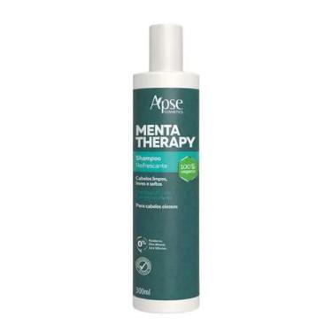 Imagem de Shampoo Menta Therapy Refrescante Apse 300ml Vegano