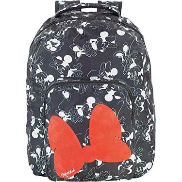 Imagem de Mochila M, Escolar, Minnie Mouse, 9090, Preto