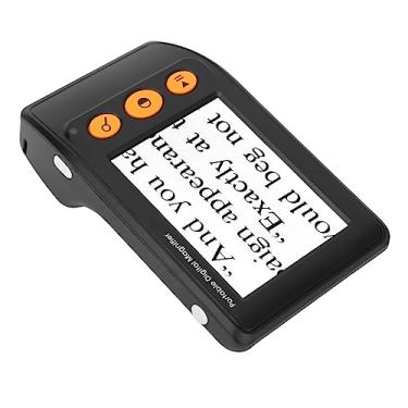 Imagem de Lupa de Leitura Eletrônica, Lupa Digital de Vídeo Portátil para Tirar Fotos Tela LCD Clara para Uso Doméstico para Estudantes