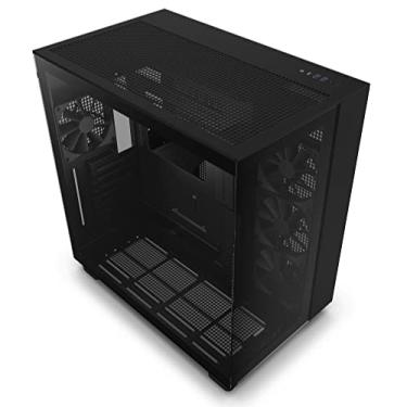 Imagem de GABINETE GAMER NZXT H9 FLOW PRETO COM FAN MODELO CM-H91FB-01
