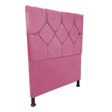 Imagem de Cabeceira de Cama Box Viúva 130cm Estofada Maju - Cores