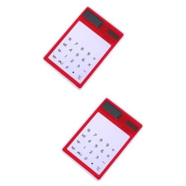 Imagem de Amosfun 2 Unidades Tabela De Tarefas Para Adultos Calculadora Padrão Calculadora De Tela Lcd Calculadora Portátil Pequena Calculadora Legal Nomes De Porta-tendas Aluna Mini Computador