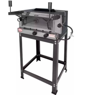 Imagem de Forno de Pizza a Gás MR Fogões 45x45cm com Infravermelho e Cavalete