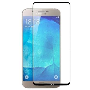 Imagem de Pelicula 3D De vidro Para Galaxy A8 2016 (Tela 5.7") Proteção Total - C7 COMPANY