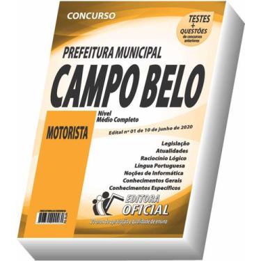 Imagem de Apostila Prefeitura De Campo Belo - Motorista - Curso Oficial