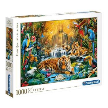 Imagem de Puzzle 1000 Peças Selva Mística - Clementoni - Importado - Grow