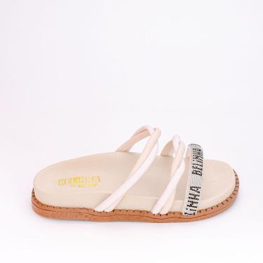 Imagem de Sandália Papete Birken Infantil Fashion Belinha Marfim
