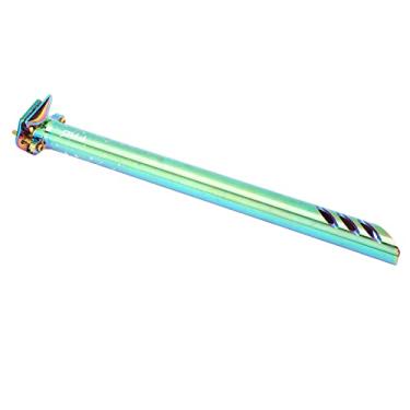 Imagem de Espigão de Selim de Bicicleta de Metal, Selim de Bicicleta de Estrada Com Trilho Duplo Antiderrapante para a Maioria das Bicicletas (30,8 mm)