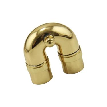 Imagem de Tachiuwa Trompete dobra pescoço saxofone cotovelo curva reparo de trompete de latão para instrumento musical