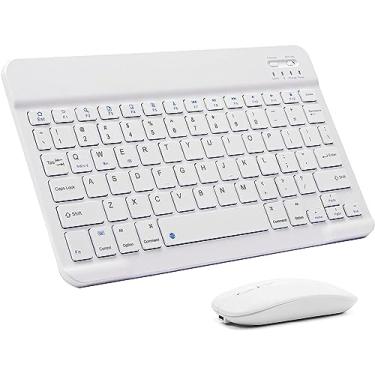 Imagem de Teclado e Mouse Sem Fio|Ultra Fino|Portátil|Bluetooth|Golden Ultra JP MKL