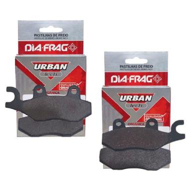 Imagem de Kit Pastilhas de Freio Shineray Explorer 150 Diafrag