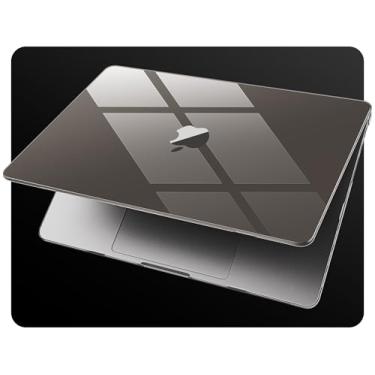 Imagem de Tuiklol Capa para MacBook Pro de 14 polegadas versão 2023-2021 A2992 A2918 M3 A2779 M2 A2442 M1 Pro/Max Chip, capa rígida de cristal durável com capa de teclado e protetor de tela, Crystal Gary