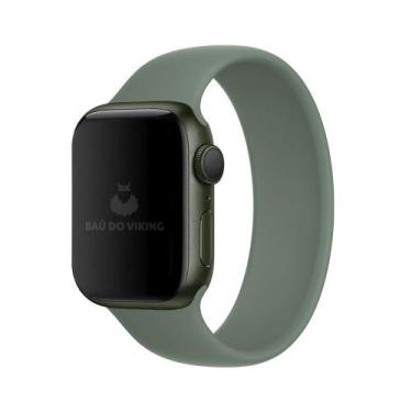 Imagem de Pulseira Loop Solo Silicone Compatível Com Apple Watch - Baú do Viking