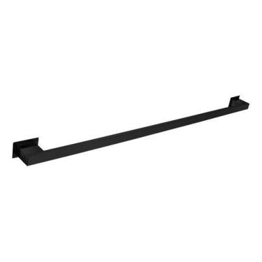 Imagem de Toalheiro 80 Cm Inox Preto Fosco - Kromus Rt0307b