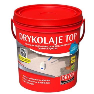 Imagem de Drykolaje Top Manta Líquida Impermeabilizante Dryko 4kg