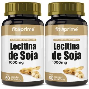 Imagem de Kit 2x Lecitina de Soja 60 Cápsulas - FitoPrime