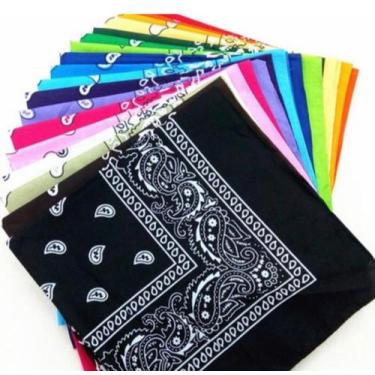 Imagem de Bandana Faixa Lenço Cabelo Estilo Rock Blogueira Skate Tumblr Moda Ten