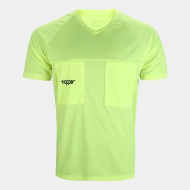 Imagem de Camisa de Árbitro Topper C/ Bolso Masculina - Verde, P