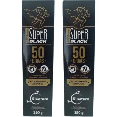 Imagem de Kit 2 Pomada Massageadora 50 Ervas Naturais Super 150g - Kinature