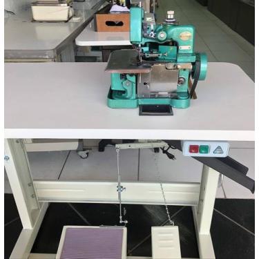 Imagem de Overlock Semi Industrialcompleta (Maquina+Mesa+Motoro)Bivolt - Megamak
