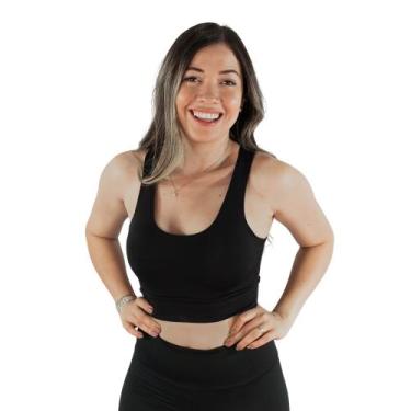 Imagem de Top Esportivo De Academia FItness - JinkingStore, Preto, G