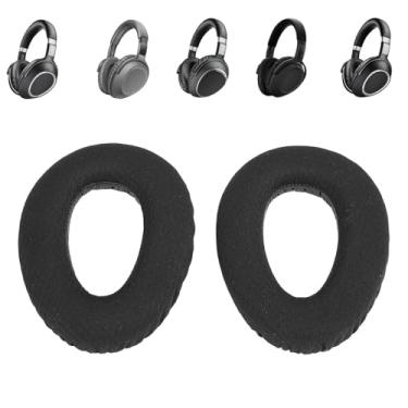 Imagem de 2 Almofadas de Reposição para Fones de Ouvido para PXC480 PXC550 PXC550 II, Protetores de Ouvido de Tecido de Malha Respirável, Espuma de Memória Macia e Confortável, Capas de