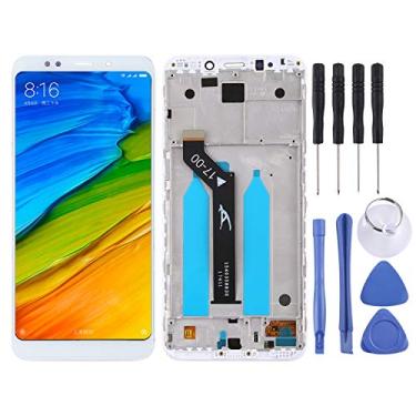 Imagem de Substituição da tela móvel Tela TFT LCD para Xiaomi Redmi 5 Plus Digitizer Conjunto completo com quadro Ecrã LCD
