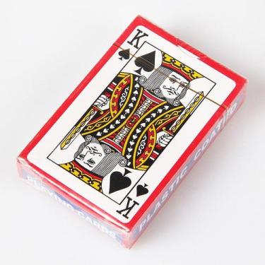 Imagem de Baralho Poker Profissional Cartas De Jogo Plástico Com Estoj - Eye Pro