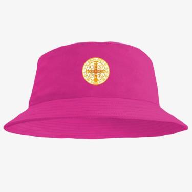 Imagem de Chapéu Bucket Hat Estampado Medalha Sao Bento - MP Moda Masculina, Úni