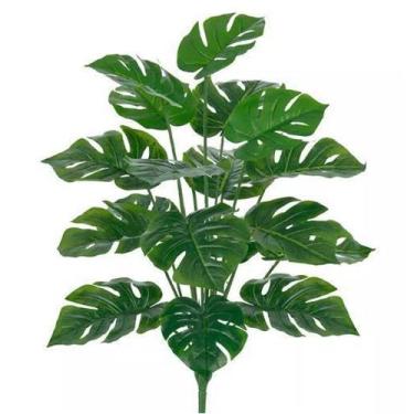 Imagem de Planta Árvore Artificial Costela-de-Adão Real Toque Verde 60cm - FLORE