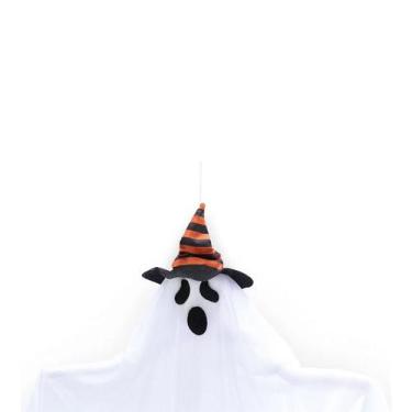 Imagem de Fantasma com Chapéu de Bruxa - 13x68cm - Halloween - 1 unidade - Cromu