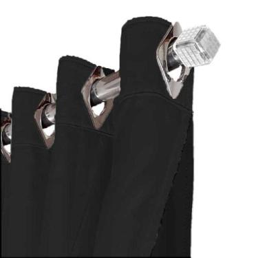 Imagem de cortina blackout Bia corta luz 4,00 x 2,30 quarto preto - Bravin Corti