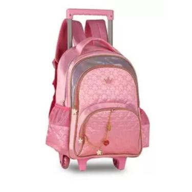 Imagem de Mochila De Carrinho Sq23059k Sortidas Rosa/lilas/azul - Art Bag