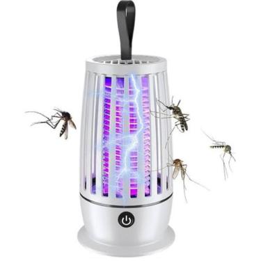 Imagem de Repelente eletrônico lâmpada uv mata mosquitos pernilongo - Utimix Imp
