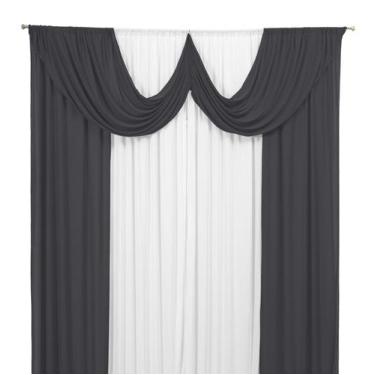 Imagem de Cortina Paris 5 Metros Malha Gel Para Quarto e Sala - FELIPE ENXOVAIS 